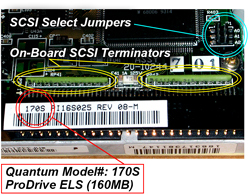 SCSI HD DETAIL